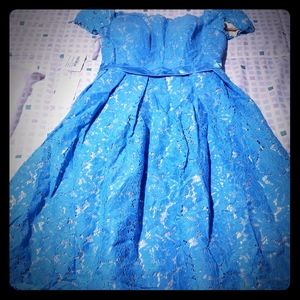 Fun & flirty blue dress